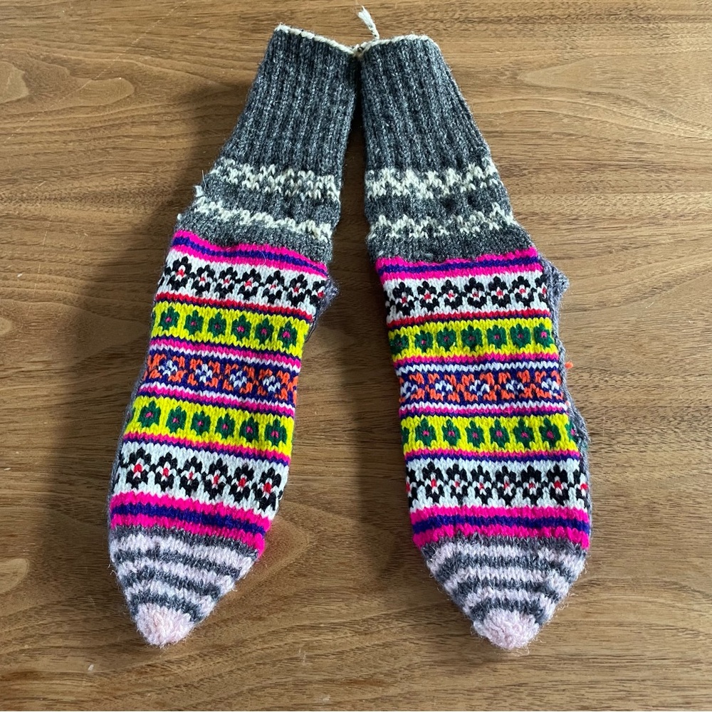 NWOT handmade socks - Picture 1 of 9